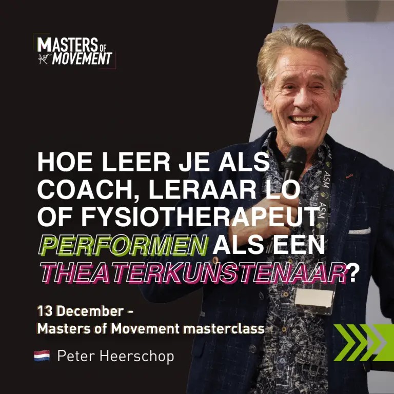 Masters of Movement aankondiging Peter Heerschop - Poster 4 + carrousel - 1 - 3
